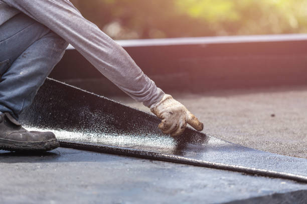 Professional Waterproofing technician working in Troutdale, OR